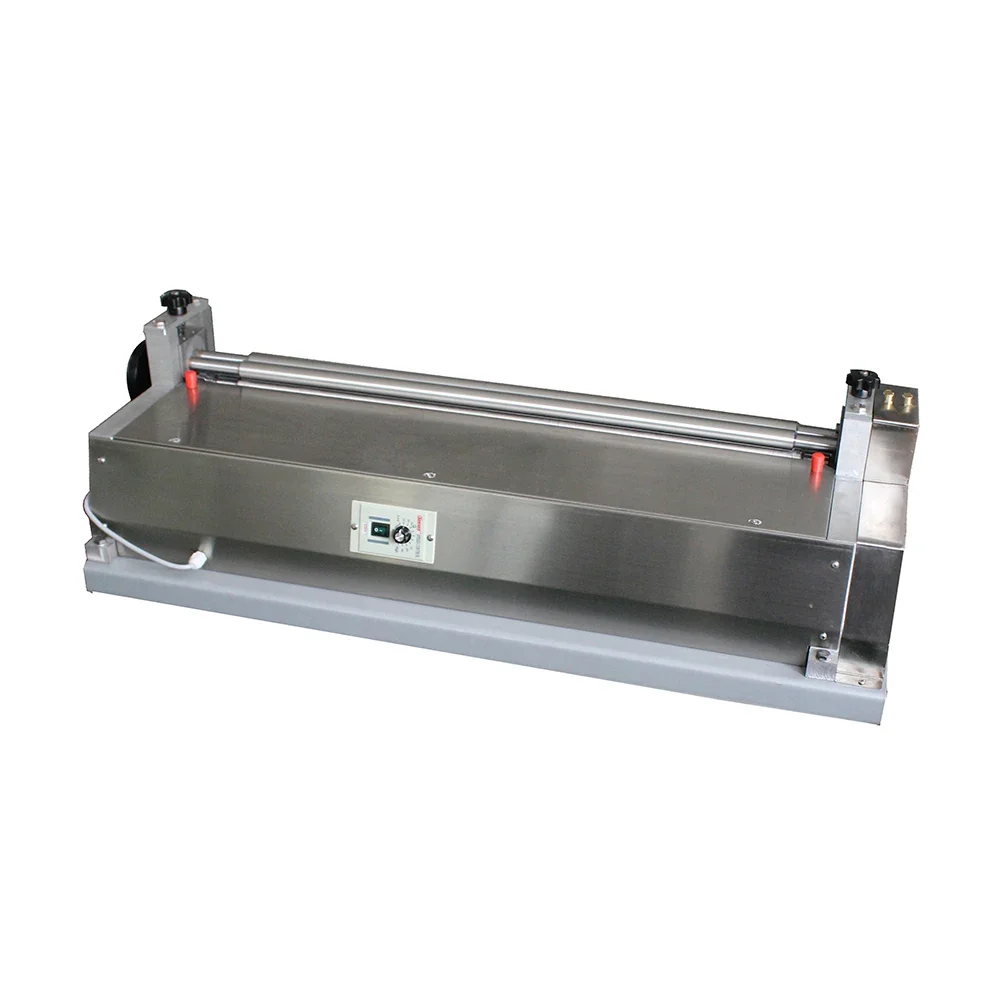 

JS-700A Cold Glue Applicator Machine Hard Cover Desktop Paper Machinery & Hardware,rigid Box Making Paper Board Gluer Electric