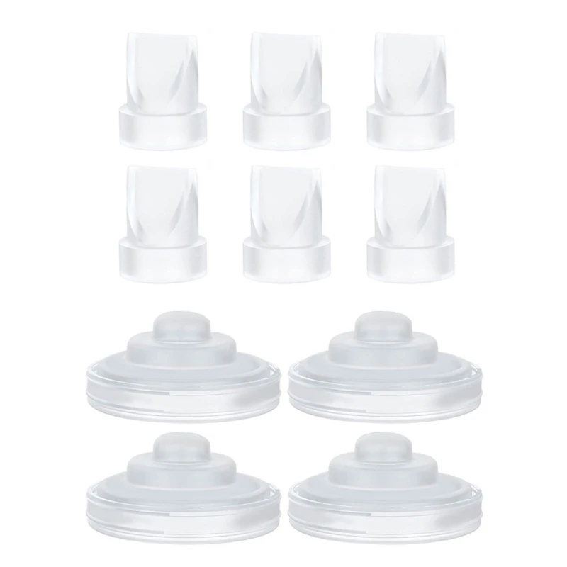 Valves à diaphragme/bec canard en Silicone pour mère qui allaite, essentielles sûres, pour tire-lait, utilisation