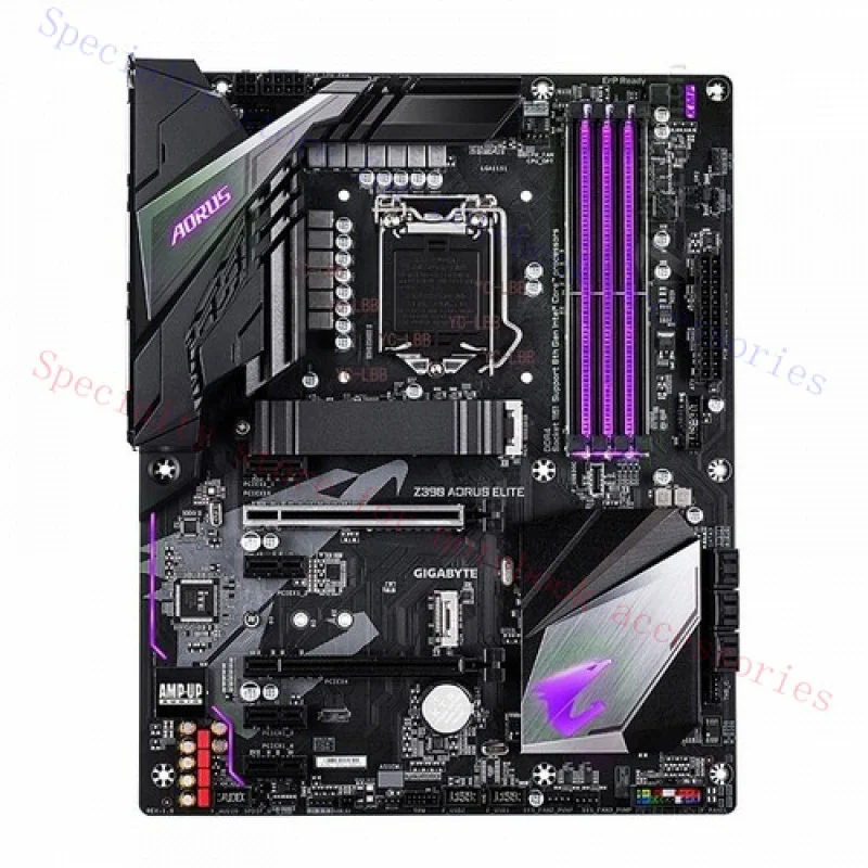 

A+ FOR GIGABYTE Z390 AORUS ELITE motherboard LGA1151 DDR4 64G HDMI ATX Tested ok