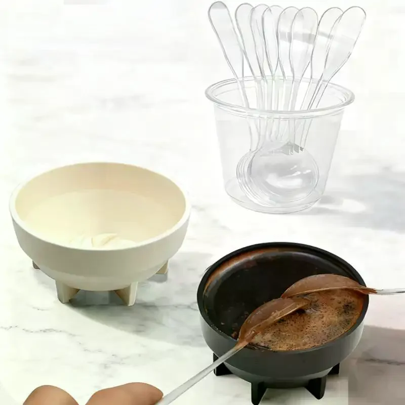 Large Capacity Coffee Measuring Cup 200ml 7oz Food Grade PP Anti-Fall Stackable Dishwasher Safe for Baking