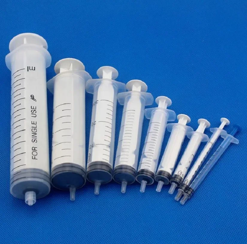 2.5-50ml Syringe Reusable Pump Pet Feeding Syringe Filling Plastic Syringe Nutrient Sterile Without Needle Watering Refilling