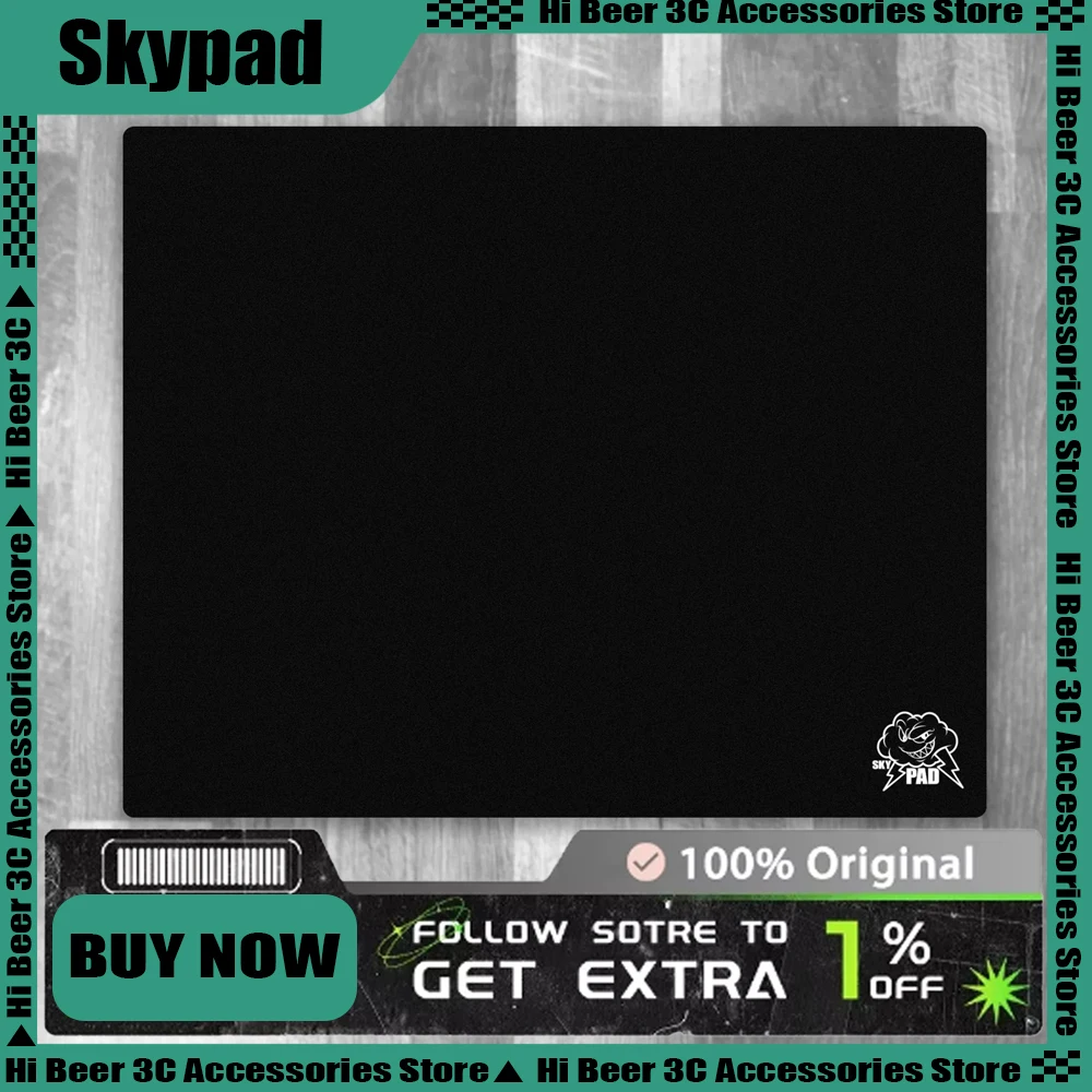 

Skypad 3.0 Cloud Glass Upgrade Игровой коврик с покрытием, ограниченная копия, гладкая поверхность, большой настольный коврик, игровые аксессуары FPS