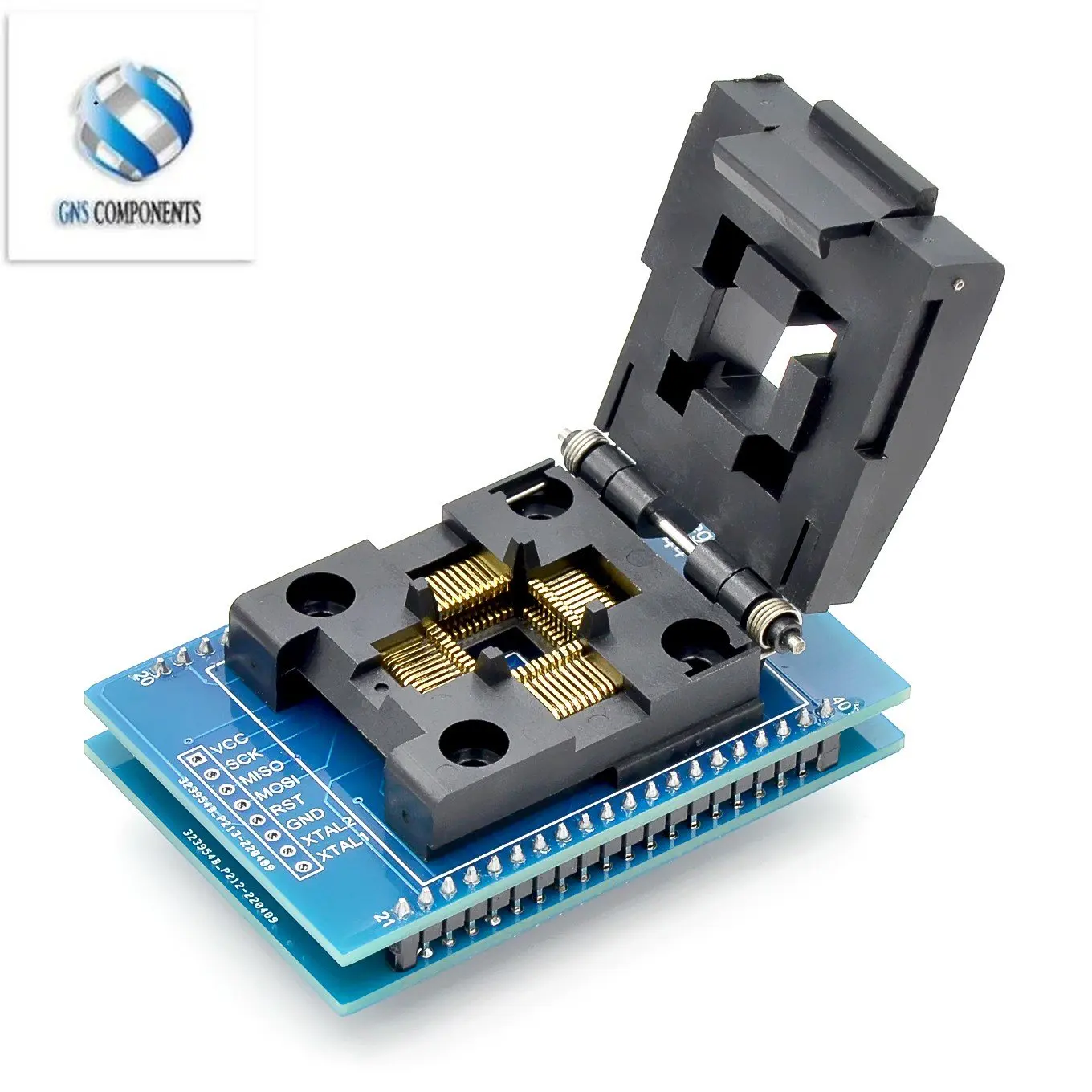 TQFP32 QFP32 TO DIP28 TQFP44 QFP44 TO DIP40 IC Programmer Adapter Chip Test Socket Burning Seat Integrated Circuits