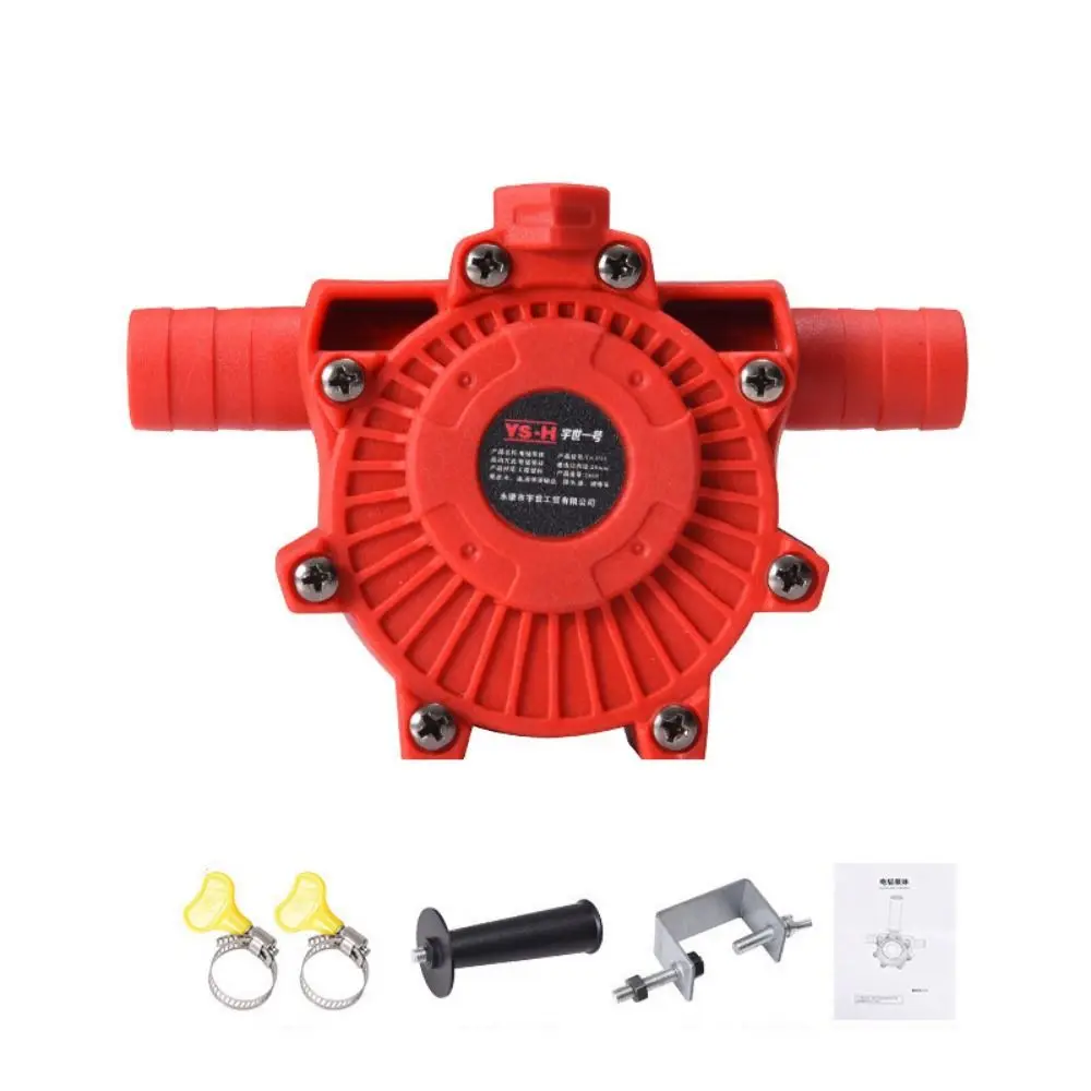 

Небольшой электрический буровой насос, самовсасывающий насос для перекачки жидкости с круглым хвостовиком, портативный, высокое качество