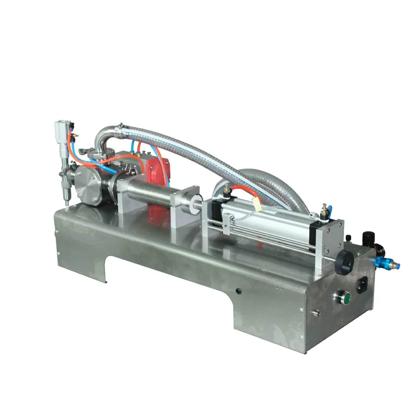 Self-priming filling machine, dual-purpose paste and liquid, food, chemical industry can use 304 sanitary anti-rust actuator