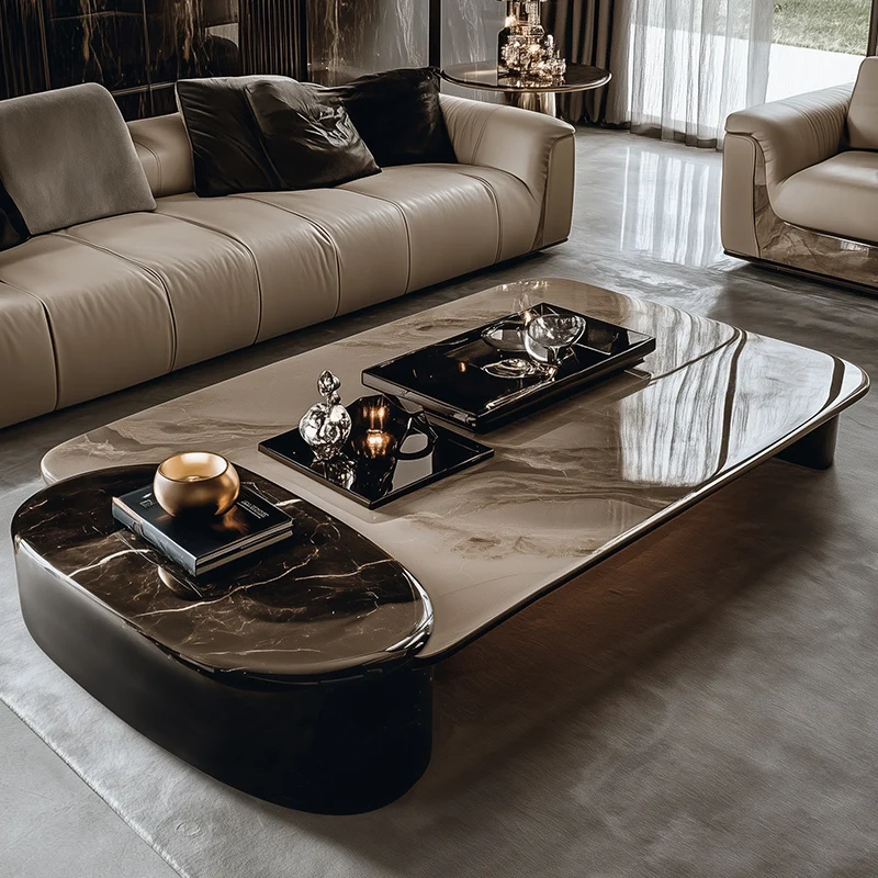 

mid century living room coffee table manmade board Bedroom Side tables center Creative italian Designer Modern home furniture