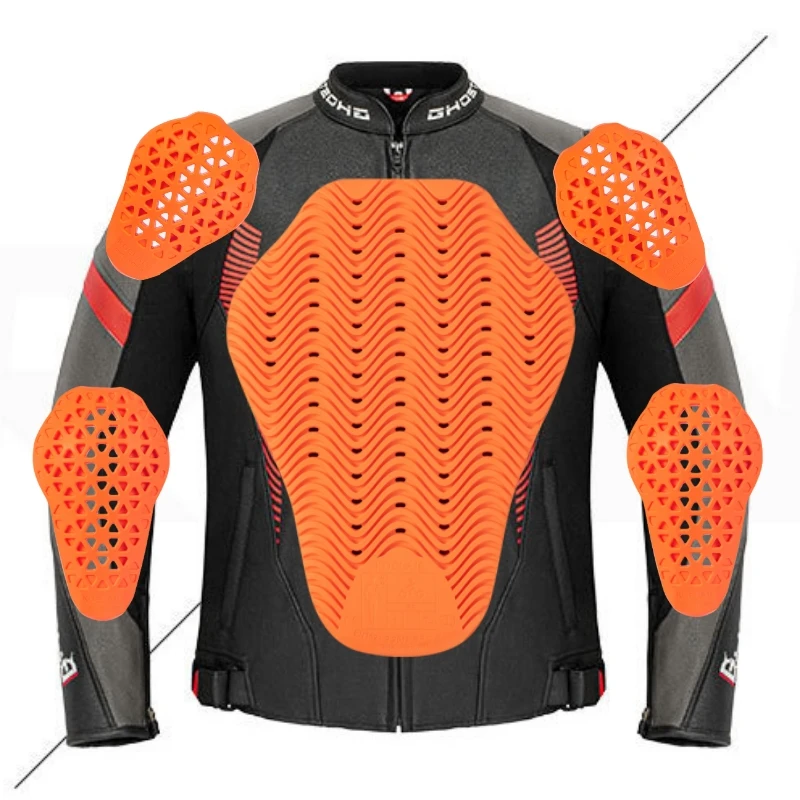 

Сертификация CE Защитные накладки для мотоциклов Встроенные накладки на спину мотоциклетной куртки Наколенники для мотокросса Защитное снаряжение для мотоциклов