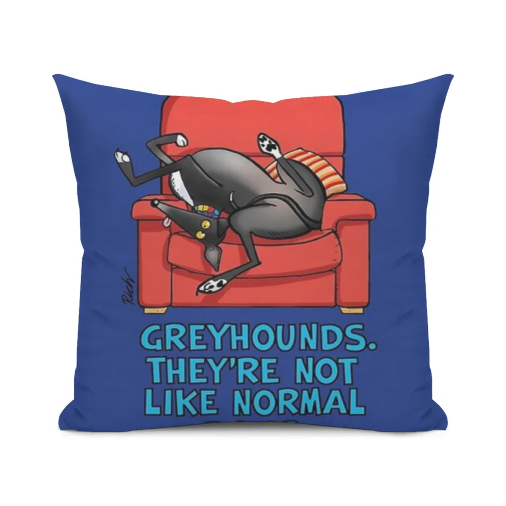 

They're not like normal dogs Cushion Office Classroom Chair Cushion Couch Pillow Bedroom Floor Winter Thick