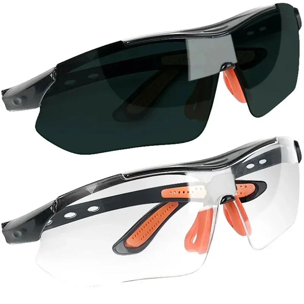 1/2Pcs Safety Bicycle Glasses Transparent Protective Goggles for Cycling Work Protection Security Spectacles Bike Glasses