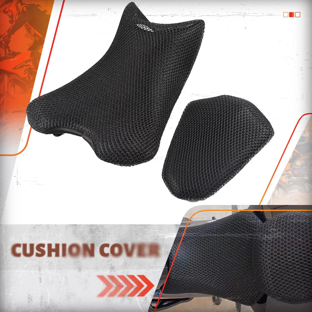 

Для CFMOTO 450SR SR450 250SR SR 450 SR 250 250SR SR250 2023 2024, аксессуары, чехол для подушки сиденья, термозащитный кожух, 3D сетка
