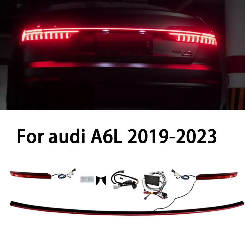 

Rear Lights For Audi A6 2019-2023 Accessories A6L Led Tail Lights Assembly C8 Modified Car A8L Styling Brake Reverse Taillights
