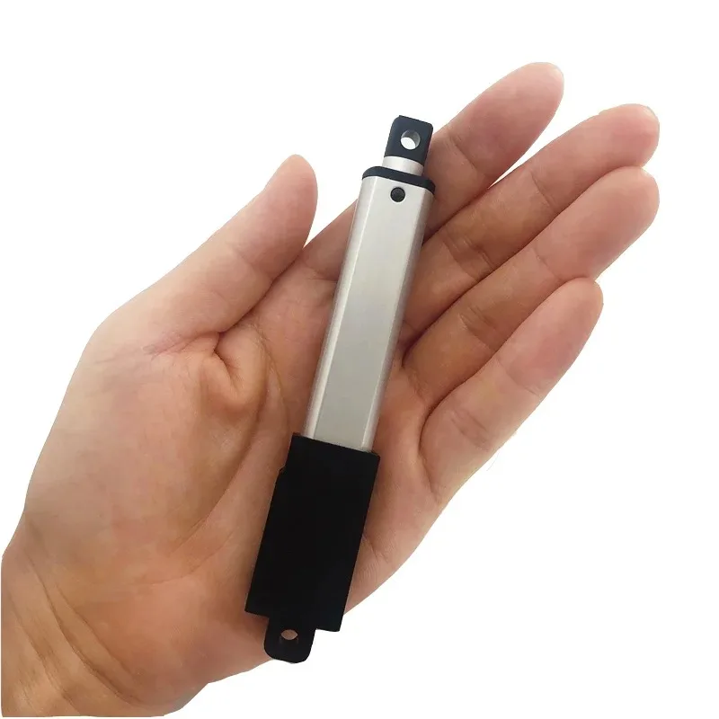 DC12V 24V Small Linear Actuator Stroke Length 30/50/100/150mm Max Force 33Lbs Electric Motor For Cabinets Window Opener Robitcs