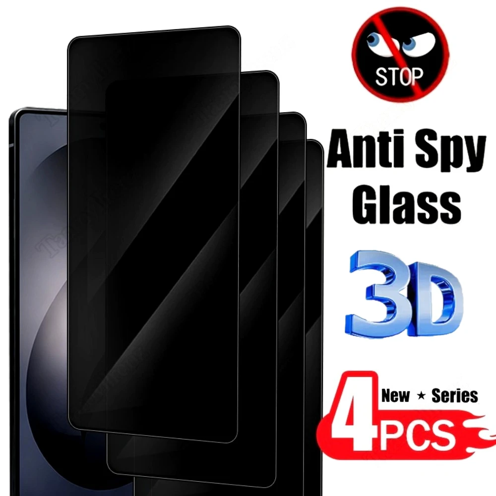 

4 шт. защитное стекло Anti-Spy для Samsung Galaxy S26 S25 S24 Ultra S23 S22 S21 Plus S23 S24 S25 FE, защита от царапин