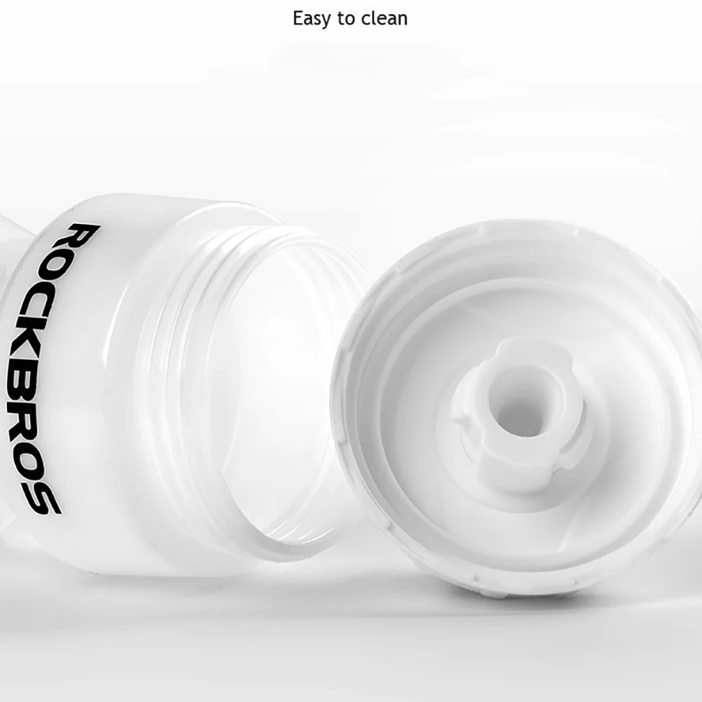 ROCKBROS Fahrrad-Trinkflasche 750 ML mit Fahrrad-Flaschenhalter, leicht zu drückendes Design für Mountainbikes und Rennräder – Detail 8