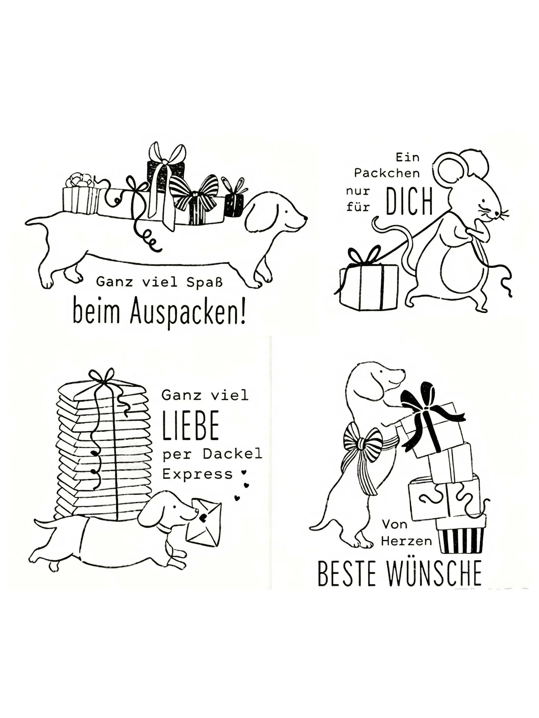 Neu eingetroffen: Weihnachtsstempel im Vorkauf, transparent, für DIY-Scrapbooking/Fotoalben, dekorative Prägung, DIY-Papierkarten