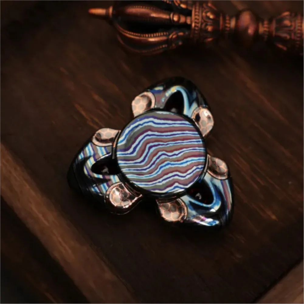CHIMAGO EDC ثعبان تململ سبينر موصل فائق الدوران Zircuti تصاميم أصلية أدوات تخفيف القلق تململ المغازل