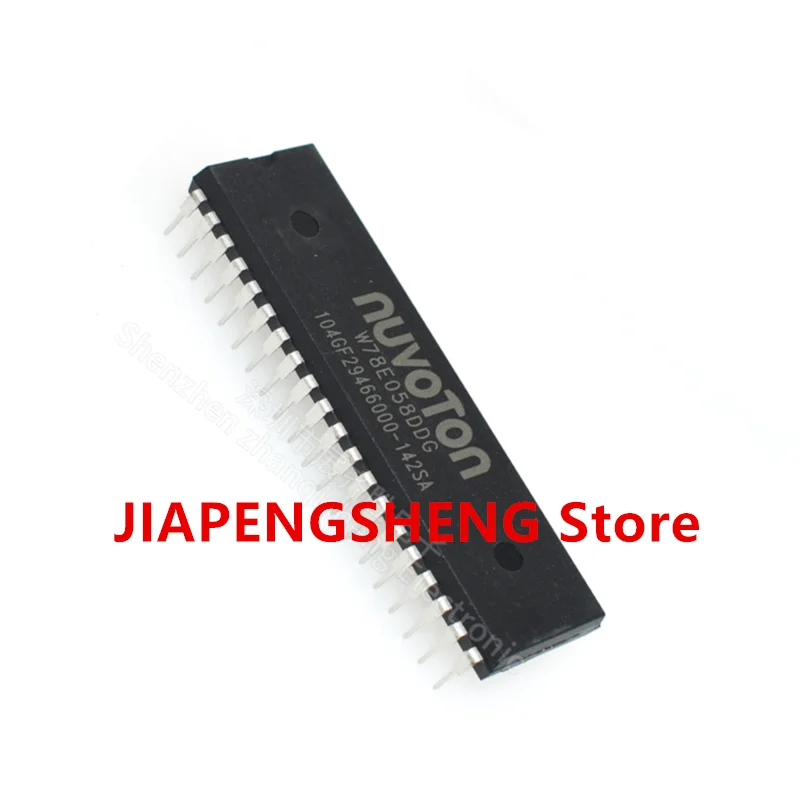 W78E058DDG 마이크로컨트롤러 IC 칩, DIP-40, 8, 51, 1-10PC