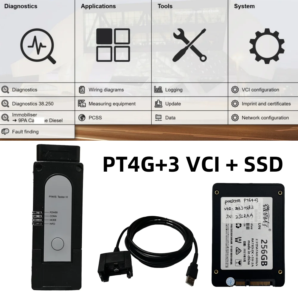 

PIW PT4G + 3 тестер с ноутбуком T450, готовый к использованию программное обеспечение для программирования PT3G SSD V43.3 + 38.25, режим инженера, диагностический инструмент для автомобилей
