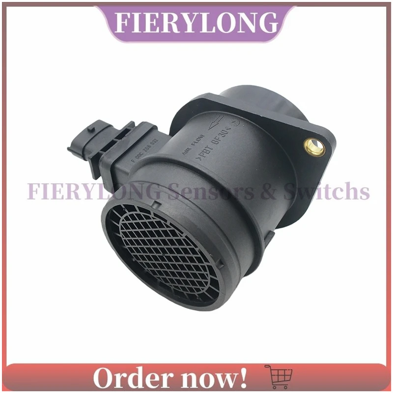 

55206757 Датчик массового расхода воздуха для Fiat Multipla 2002-2010 0281002980 51782034 9S5112B579AA 1542478 9S5112B579AA 1542478