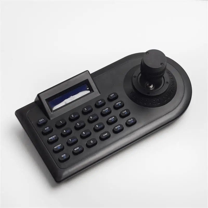 Imagem -01 - Axis Ptz Joystick Teclado Controlador Ptz Rs485 Pelco-d p Display Lcd para Analógico Segurança Cctv Velocidade e Câmera e 44d 4 axis ptz joystick teclado controlador ptz rs485 pelco d p display lcd para analogico seguranca cctv velocidade e camera e 44d 4 01