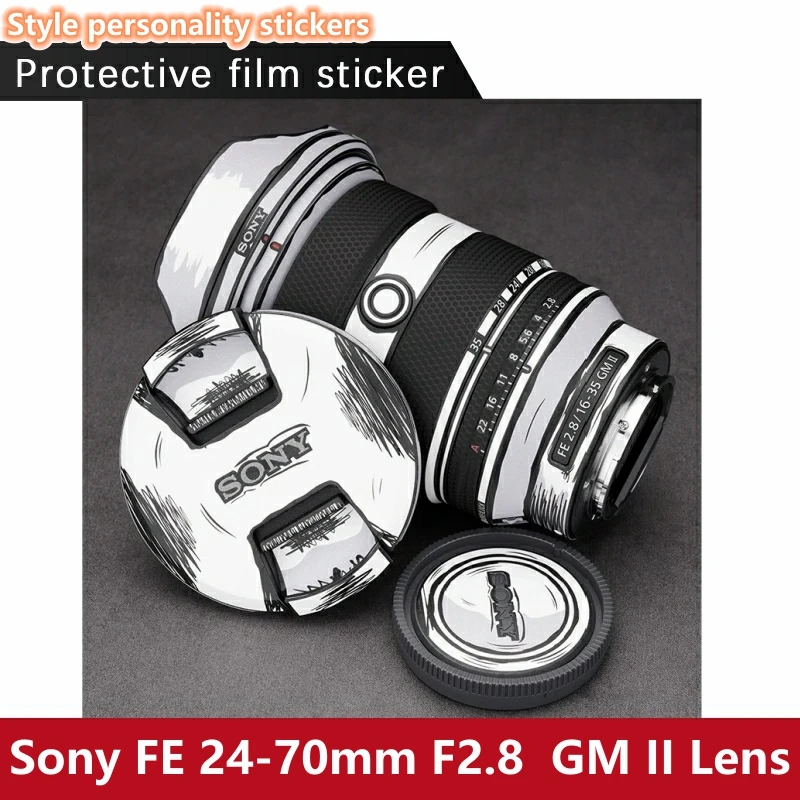 Stylized Decal Skin For Sony FE 24-70mm F2.8 GM2 GM II Camera Lens Sticker Vinyl Wrap Film SEL2470GM2 24-70 2.8 II F/2.8 GMII