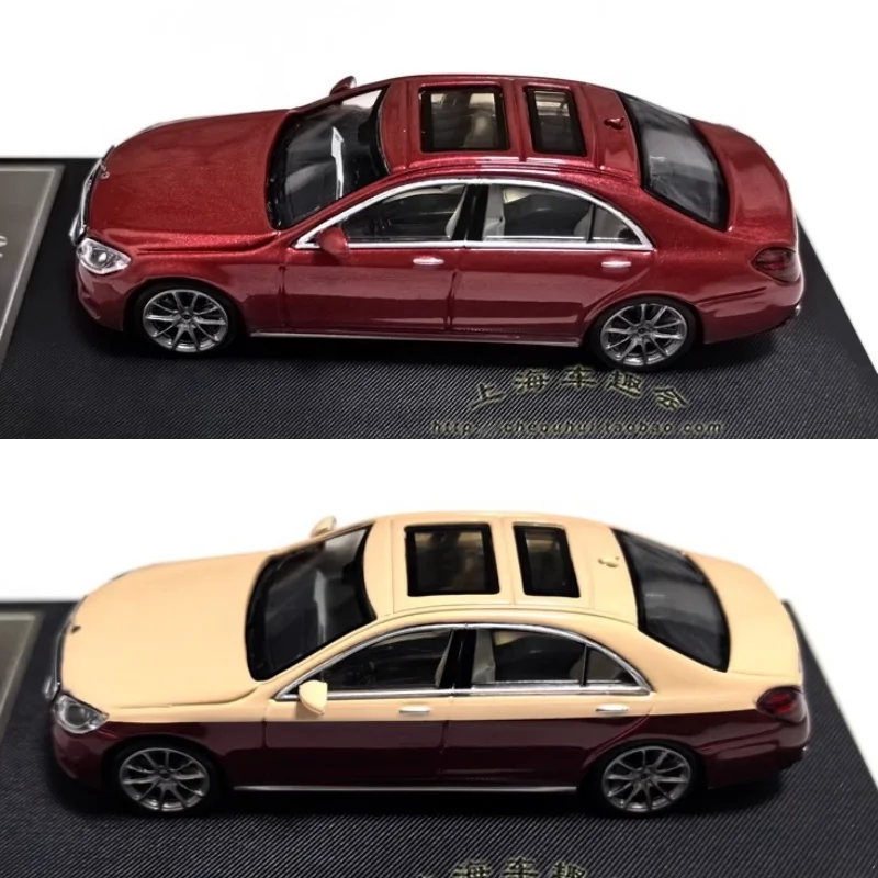 

Diecast 1:64 Scale Master Benz S450 W222 Alloy Car Model Collectible Toy Gift Souvenir Display Ornament