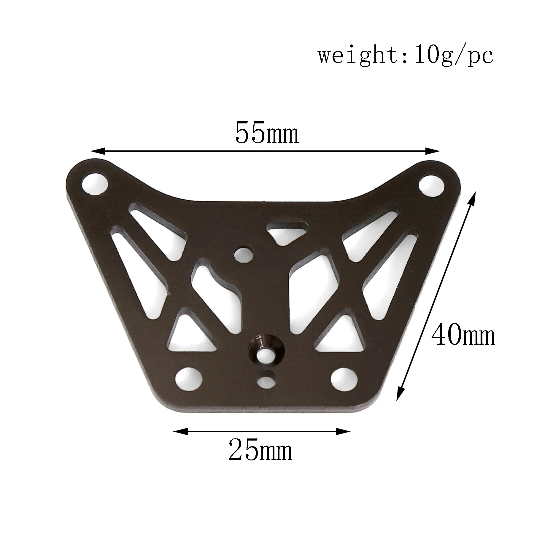 Metal Front Upper Plate IF603 for Kyosho MP10 MP10T MP10E 1/8 RC Car Upgrade Parts Accessories