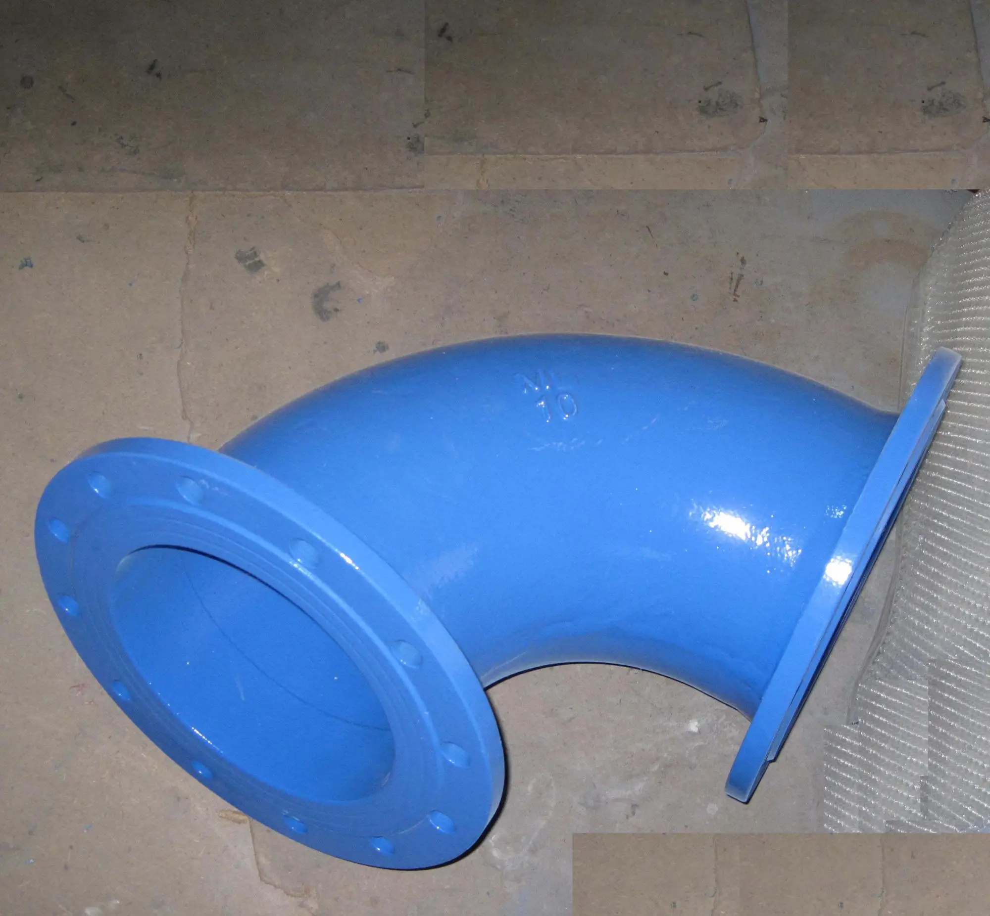 Double Flanged 90 Degree Bend