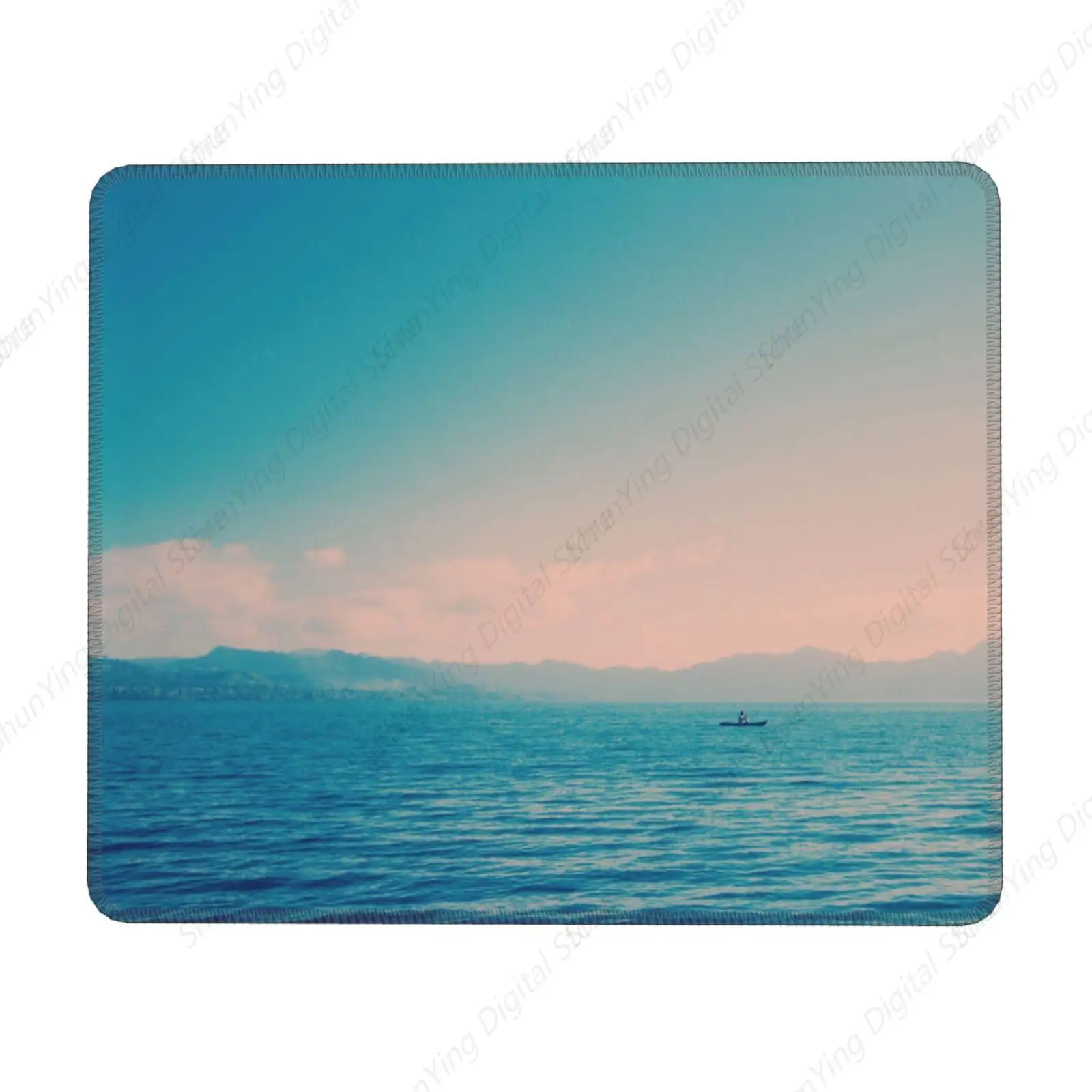 

Ocean Blue Mouse Pad Anti Slip Rubber Gaming Mouse Pad Suitable For Office Mouse Pads On Computers And Laptops 18*22cm