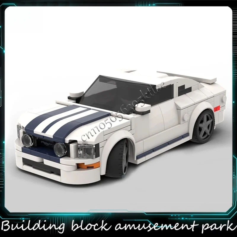 

349 Parts MOC Technology Racing Supercar Modern Classic Model Building Blocks Speed Vehicle Bricks Toys For Kids Special Gifts