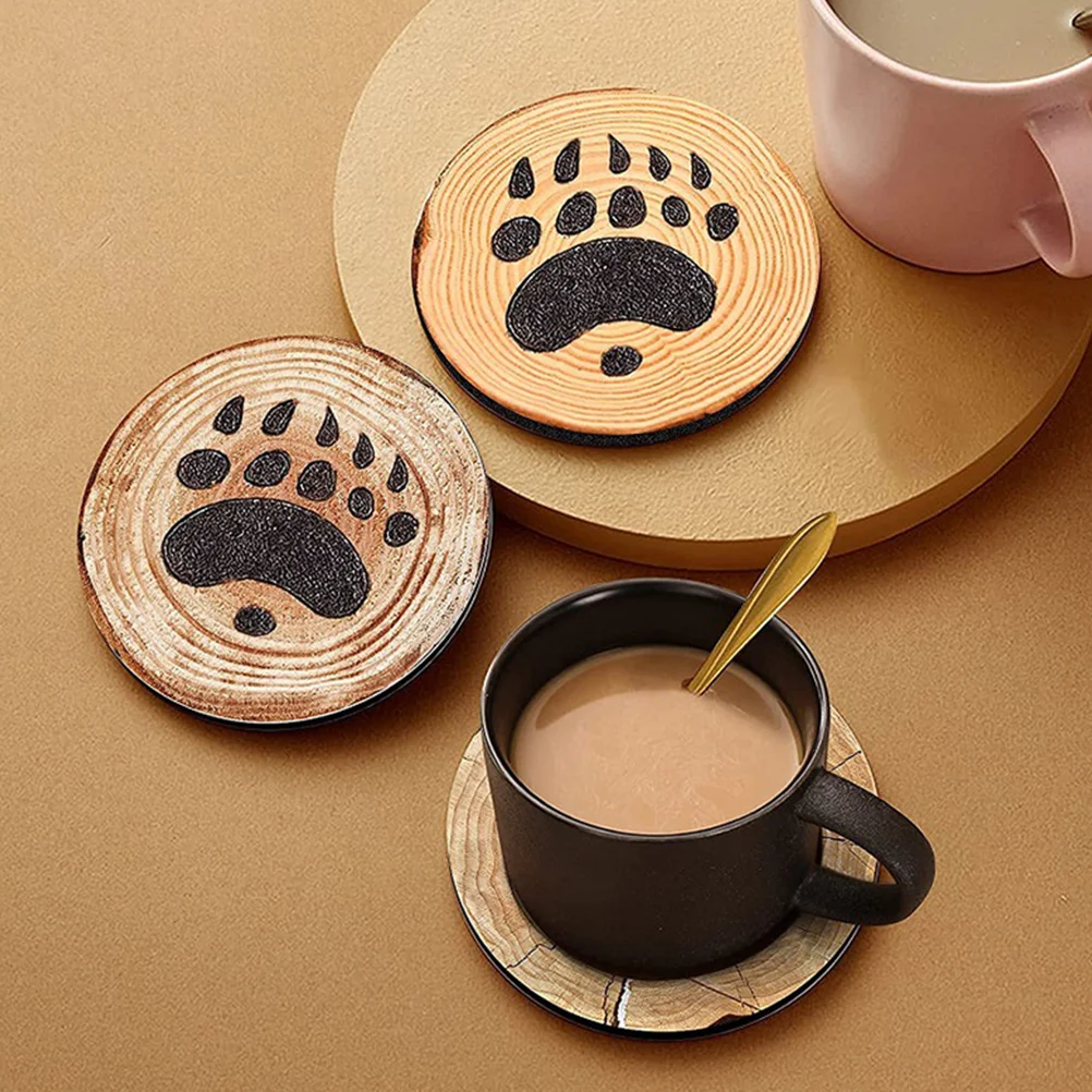 

24 Pcs Sublimation Coaster Heat Transfer Blank Cup Mats Anti Scald Tableware Pad Non Slip Coasters Home Hotel Dining Room Art