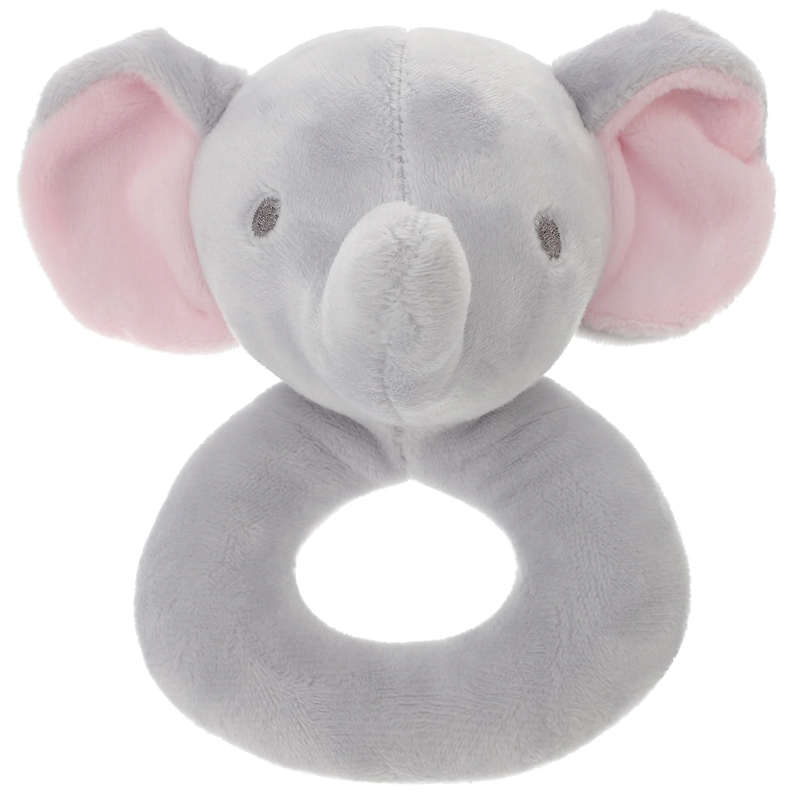 

Soft Rattle Stuffed Animal Shaker for Newborns Infants Toddlers Wear-Resistant Safe Material Encourages Grasping