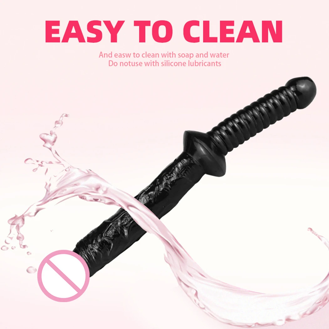 Sword-Dildo Duplo com Pênis Artificial para Mulheres, Brinquedo Sexual, Macio, Flexível, Plug Anal, Estimular a Vagina, Ponto G, Produto Sexual, Gay, Lésbicas, 18