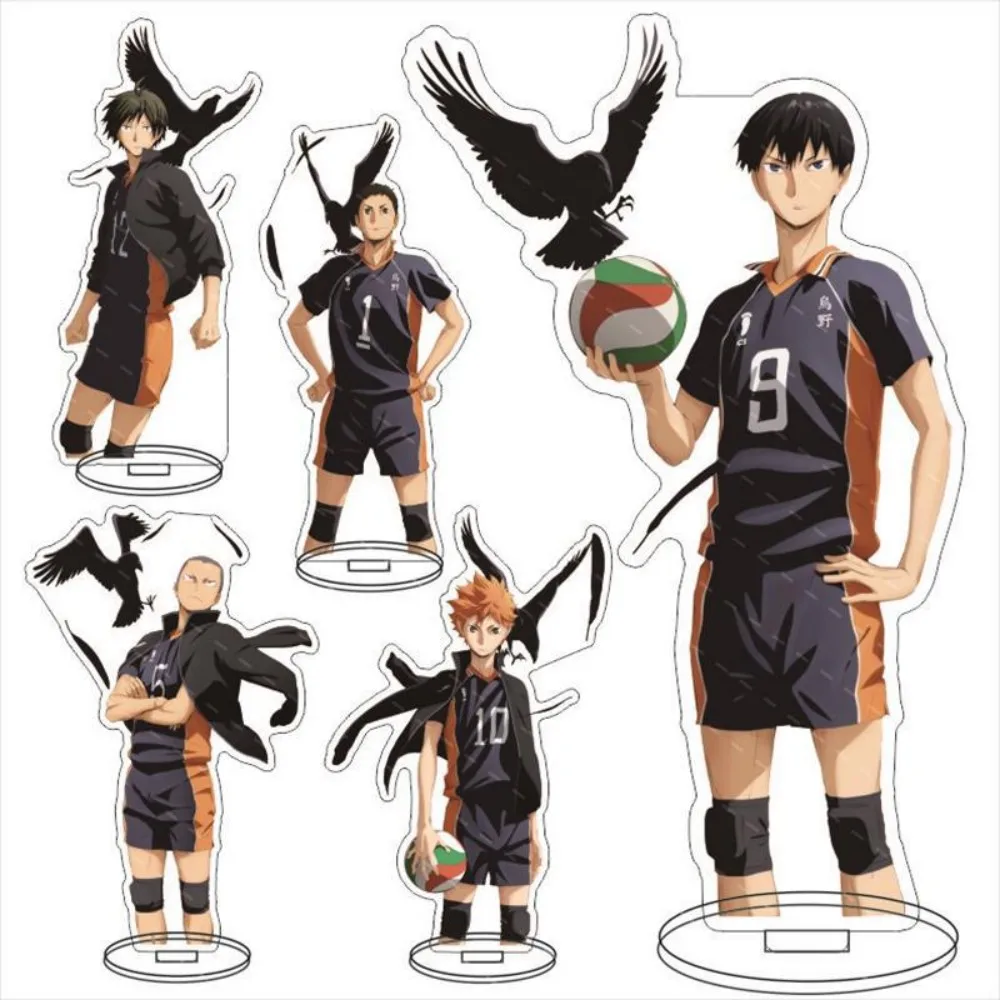 15CM Hot Anime Haikyuu! Acrylic Stand Model Cosplay Characters Ornament Accessories Goods Collection Gifts