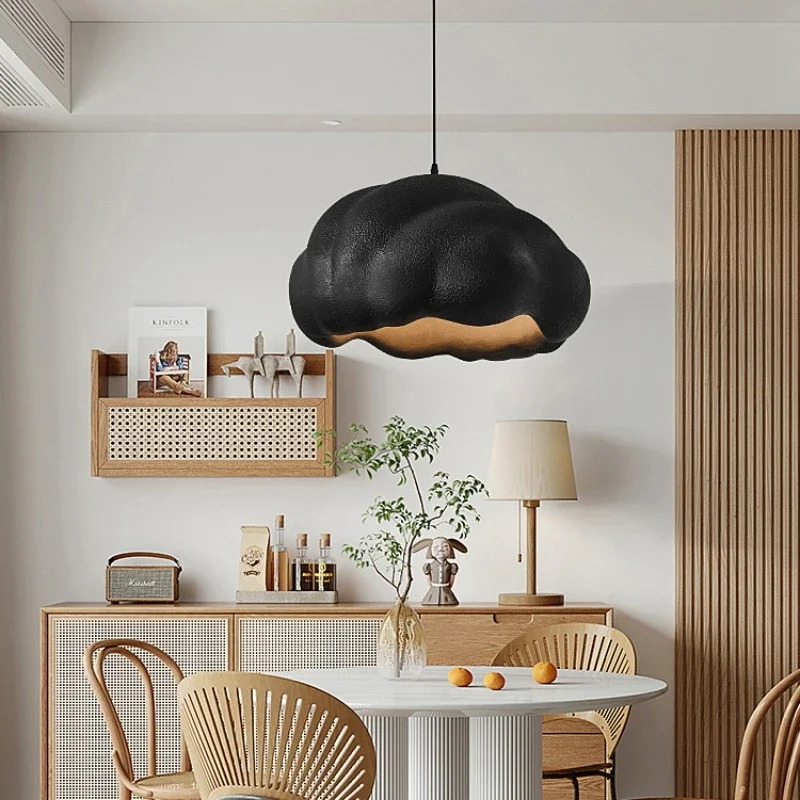 Chandelier Lamp Nordic Cream Style Art Bar Lamp Creative Designer Style Dining Table LED Chandelier