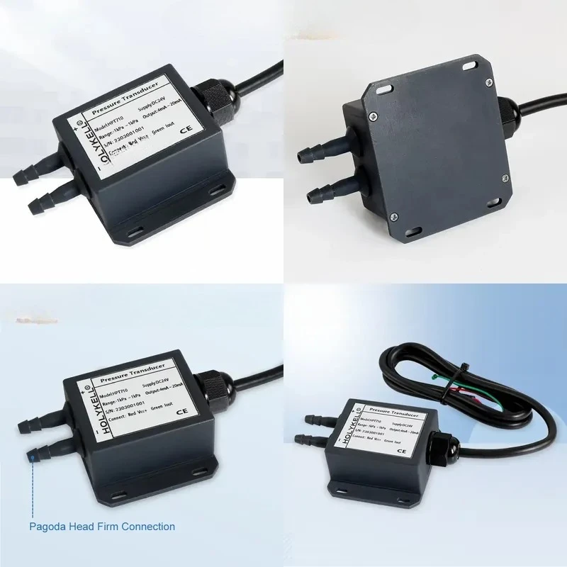 Low-cost dpf micro air pressure differential sensor 100 Pa, for indoor-outdoor differential pressure monitoring
