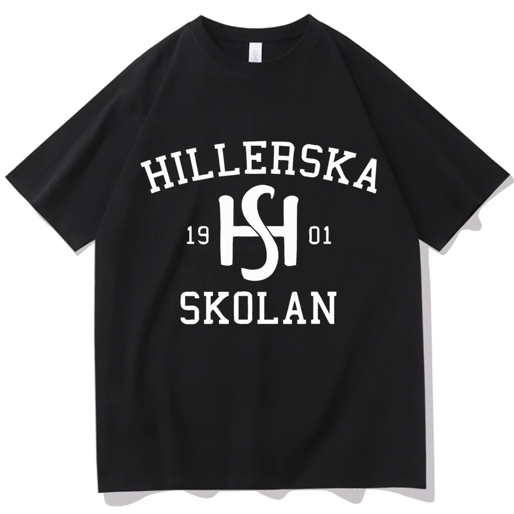 2024 Hot Young Royals Hillerska Skolan T-Shirts Unisex Harajuku O-Neck Short Sleeve Shirts Fans Gift