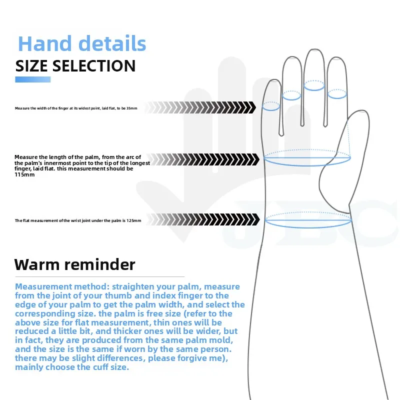 Special Battery-Grade Acid & Alkali Resistant Gloves – Vacuum, Inert Atmosphere, Glovebox & Filling Machine Use