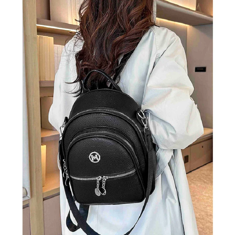 

Новые женские корейские модные дорожные рюкзаки большой емкости, повседневные кожаные сумки высокого качества на плечо, рюкзак через плечо