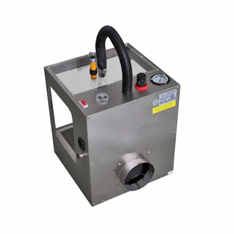 PCB Ionizing Dust Removal Cabinet, Stainless Steel & Acrylic Construction, Adjustable Wind Speed Static Eliminator