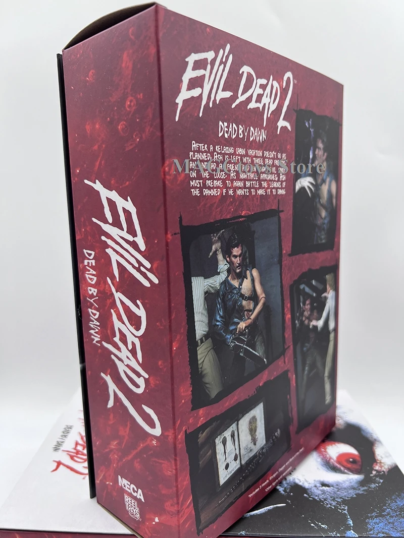 NECA Figure Classic Horror Movie  Evil Dead 2 Dead by Dawn Figure Evil Eligos Action Figure Toy Horror Christmas Halloween Gifts