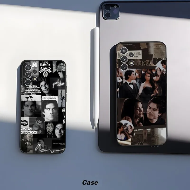 The Vampire Diaries Damon Phone Case For Redmi 8 10 Poco X3 9 X3Nfc 12 9T X3 9A 10 Pro Note 12 11 X5 Pro 8 Plus 11 S Case