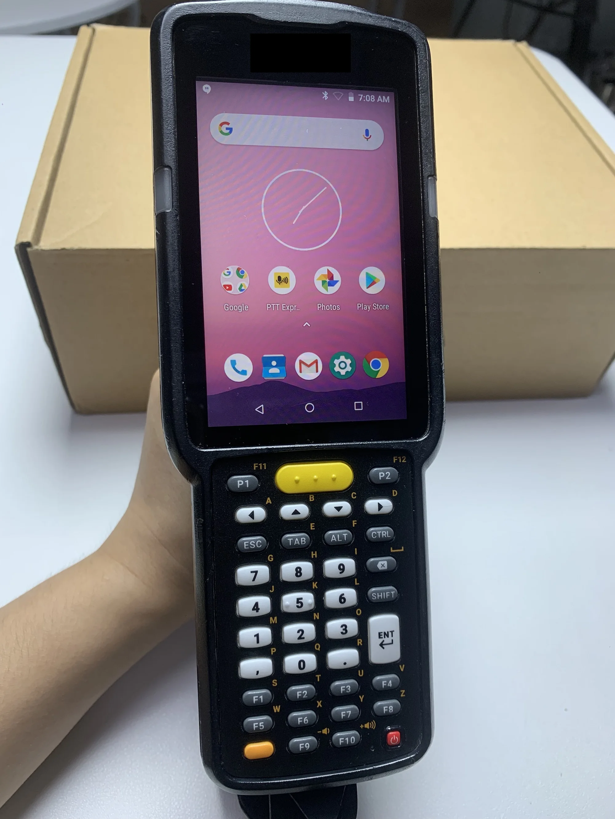 MC330K-GI3HA3RW01 Android 8.1 38 Key  IP54 2D Imager Barcode Scanner used for Warehouse Logistics Inventory