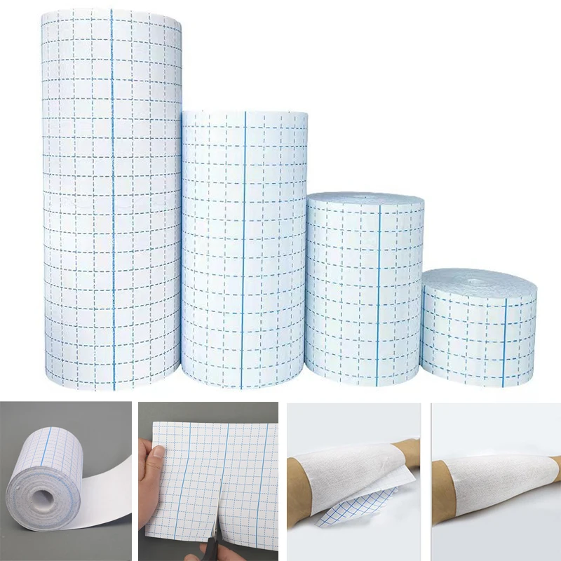 10m/roll Non-woven Tape Adhesive Breathable Patches Bandage First Aid Hypoallergenic Wound Dressing Fixation Tape