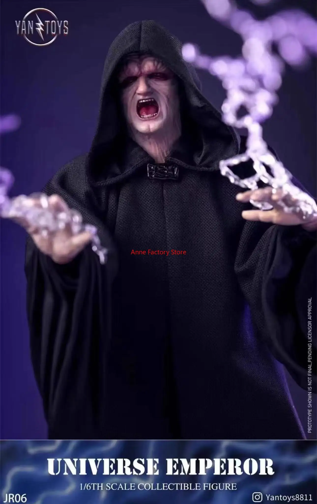 

В наличии: Yantoys 1/6 JR06 Император Ситхов, 12-дюймовая полная коллекционная фигурка, модель, игрушка, подарок