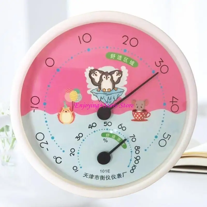 G6DA Tabletop Nhiệt kế Hygrometer trong nhà Đồng hồ đo nhiệt độ đồng hồ đo nhiệt độ đồng hồ đo nhiệt độ cho văn phòng tại nhà