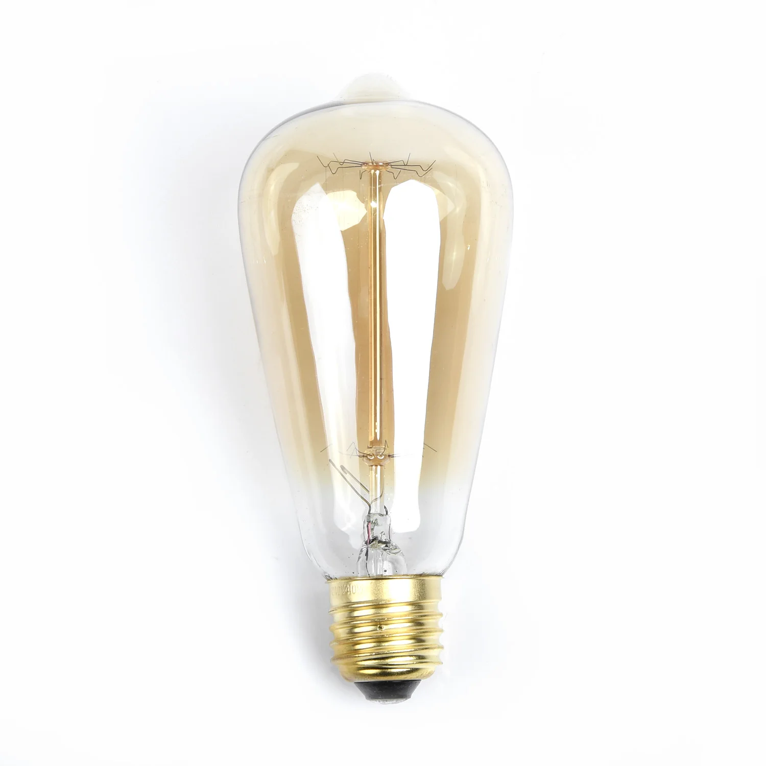 Edison Style Lamp Bulb, 40W E27, Suitable for Bars, Restaurants, and Cafes, Creates a Welcoming and Warm Atmosphere