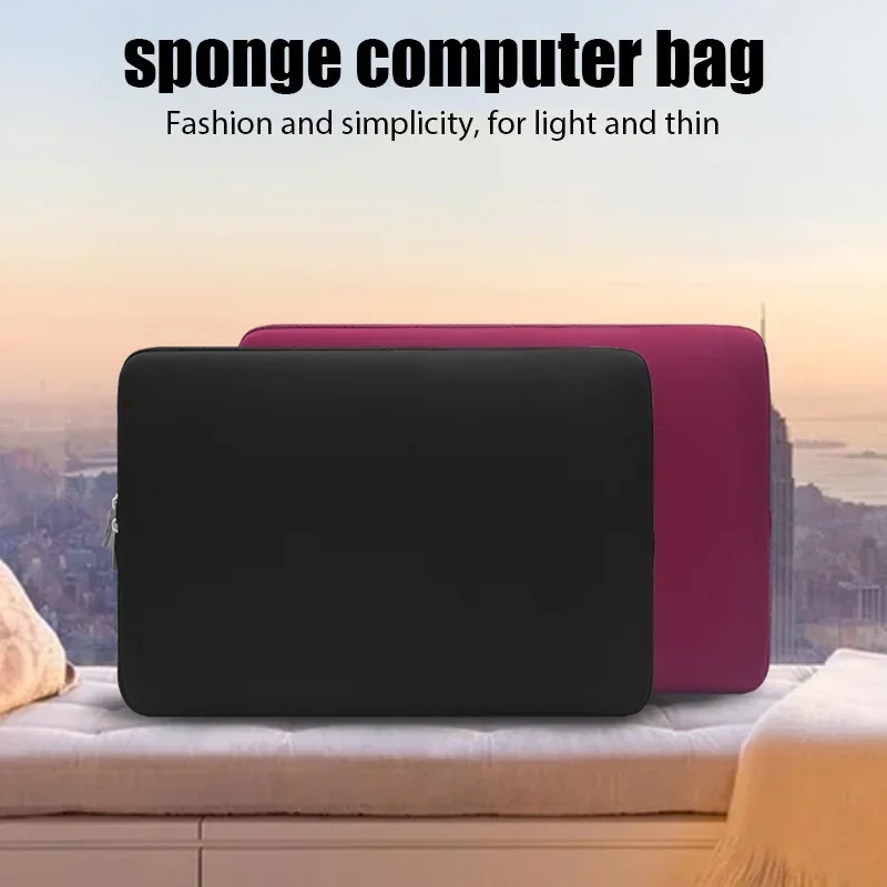 Laptop Bag 11 12 13 15 15.6 Inch Laptop Case Soft Bag Office Travel Business For Xiaomi Lenovo Hp Dell Computer Case Macbook Air
