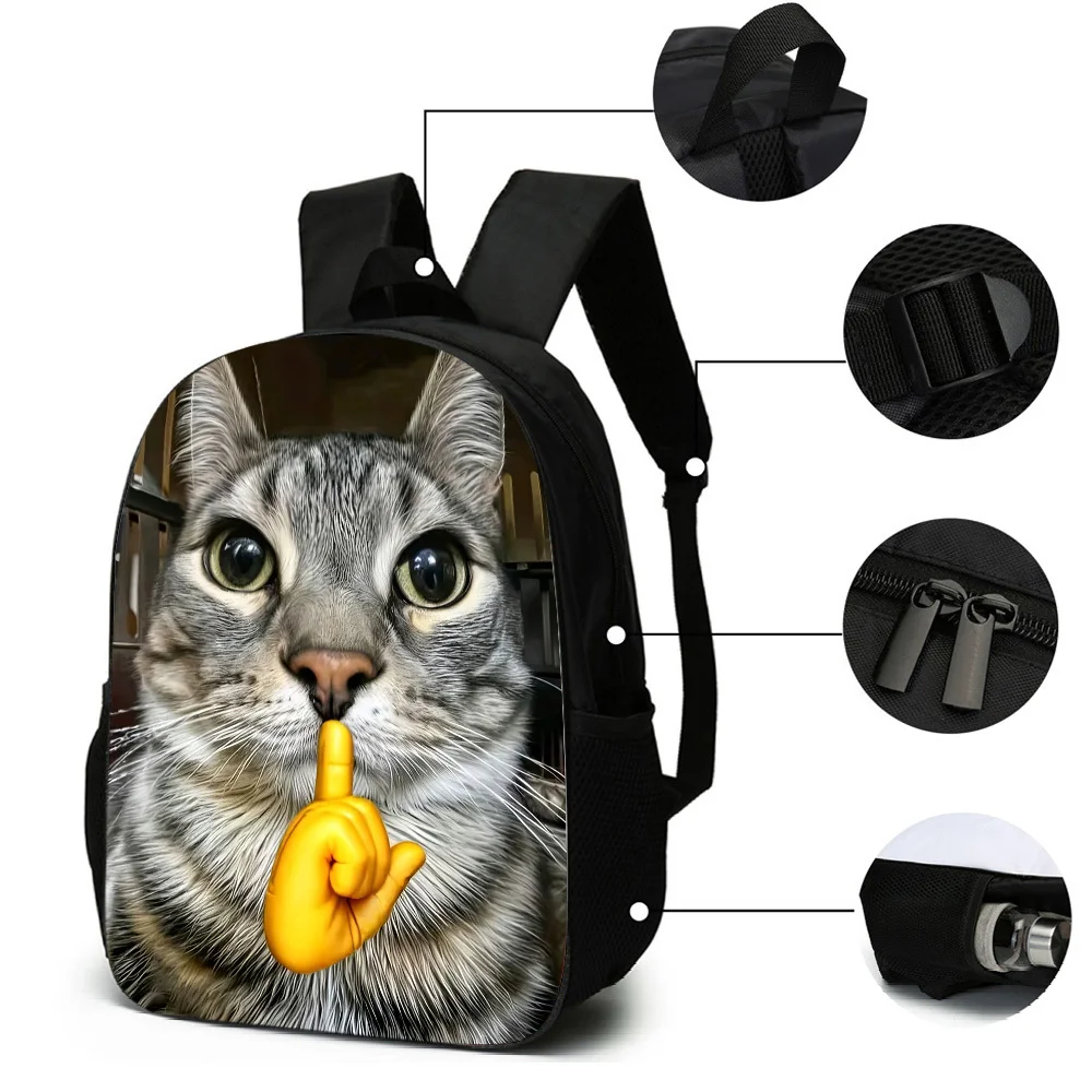 Cat Pattern 3-Piece…