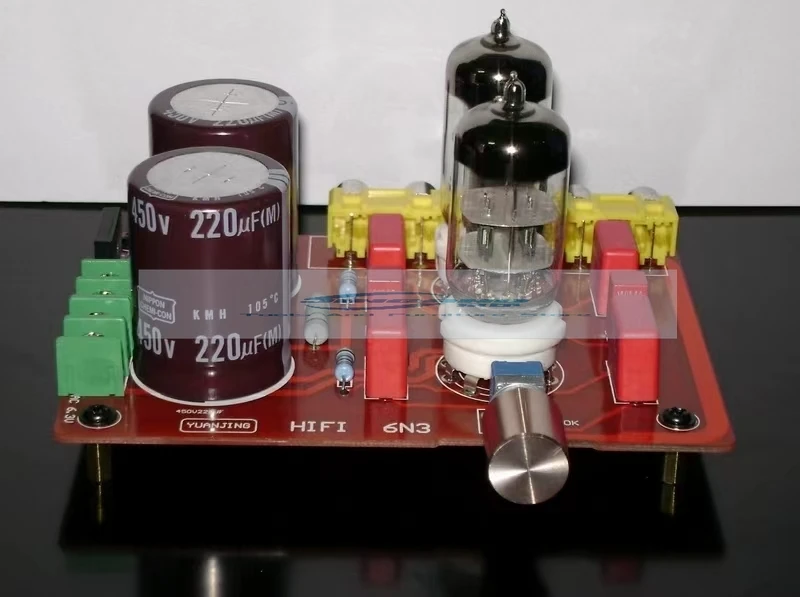 Amp board using Top German imports Weimar Capacitance and 6N3 tube*2pcs/6N3 tube pre-amplifier board (Including transformers)